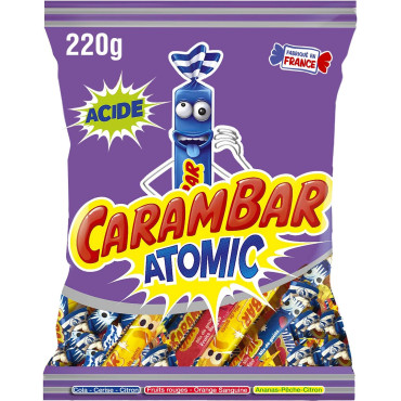 CARAMBAR ATOMIC ACIDE  220 GR