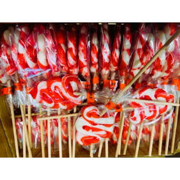 SAPINS ROUGES ET BLANCHES 50PCS 40GR-BREBION
