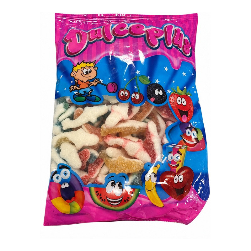 REQUINS ACIDES 1kg-DULCEPLUS