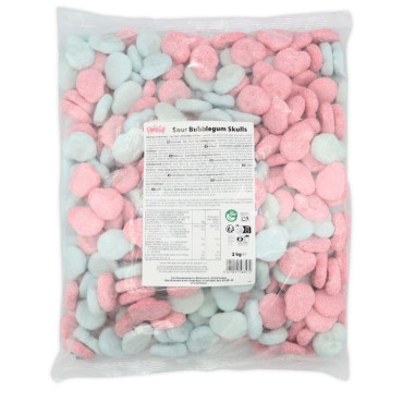 Bonbons gélifiés acides tétines
