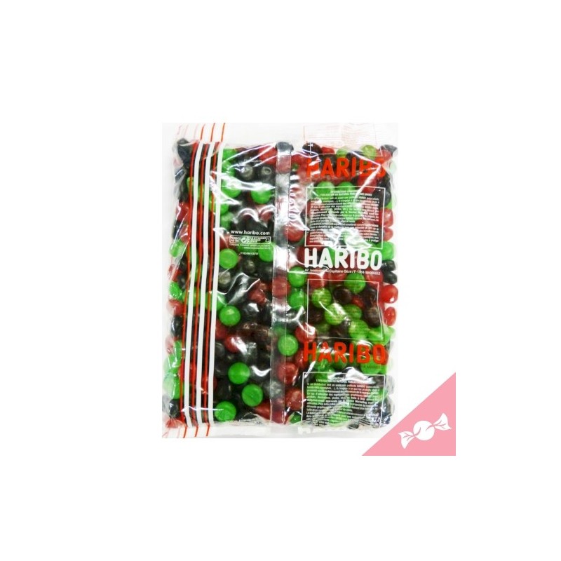 HARIBO - Fraizibus - Bonbons Dragéifiés Aromatisés aux Fruits Rouges -  Sachet Vrac 2 kg & Happy Life Assortiment de Bonbons Gélifiés Sachet Vrac,  2kg : : Epicerie